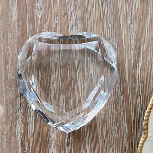 Rosenthal heart paperweight